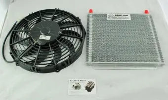 PWR - 19mm Transmission oil cooler and Spal thermo fan kit - Goleby's Parts | Goleby's Parts