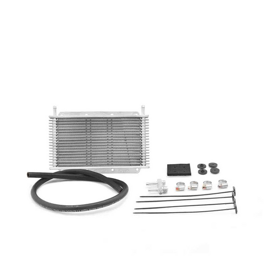 PWR - Universal Trans Oil Cooler Kit 280 x 150 x 19mm (5/16" Hose Barb)