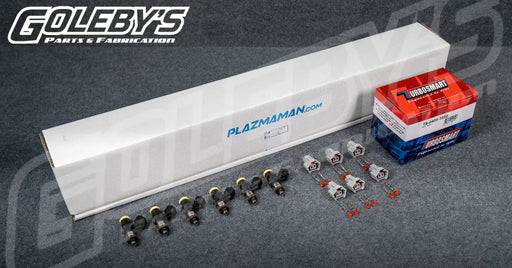 Plazmaman - Barra Fuel Rail, Bosch 1650cc Motorsport Injectors, Turbosmart FPR Fuel Rail & Injector Kits