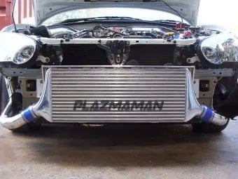 Plazmaman WRX & STI 2000-05 Swept Back Intercooler - High flow (Incl IC Support) - Goleby's Parts | Goleby's Parts