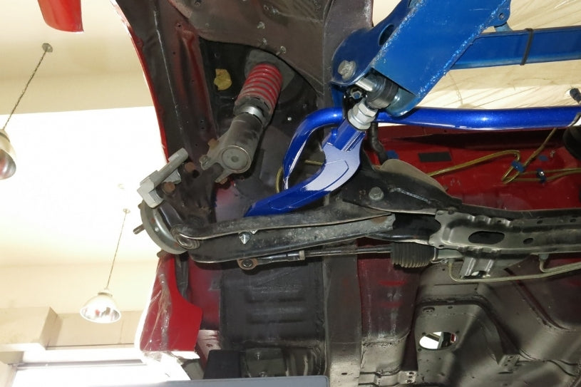 Hardrace - Front High Angle Tension/Caster Rod V3 Nissan, Silvia, Skyline, R33/34, S14/S15