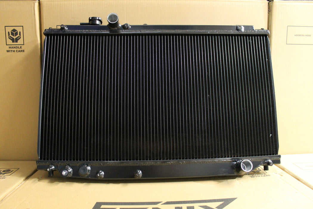 Fenix - Toyota Supra JZA80 Full Alloy Performance Radiator & Fan Shroud Kit