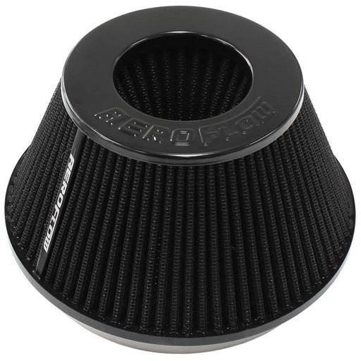 Aeroflow - Universal 6" (153mm) Clamp-On Steel Top Inverted Tapered Pod Filter with Black End - Goleby's Parts | Goleby's Parts