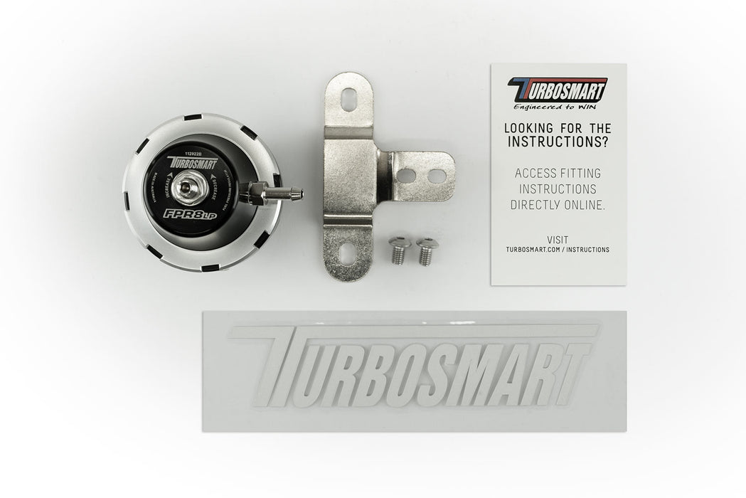 Turbosmart - FPR8 LP Black Fuel Pressure Regulator -8AN