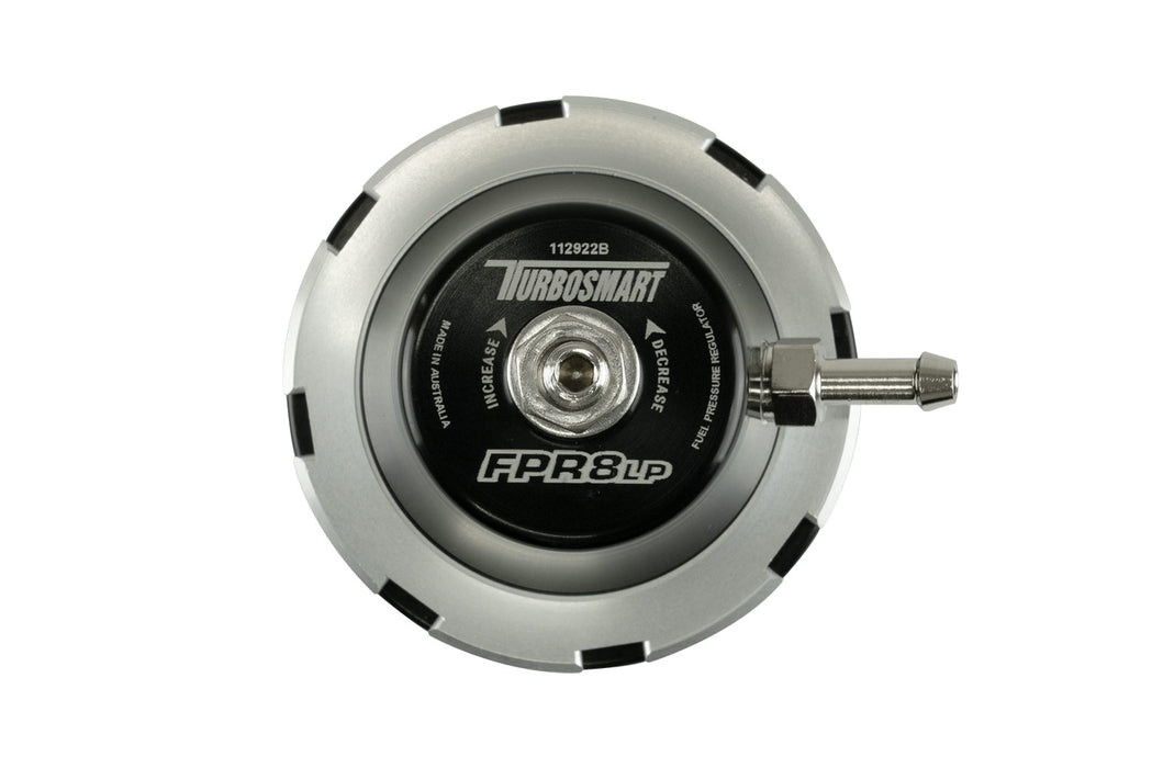 Turbosmart - FPR8 LP Black Fuel Pressure Regulator -8AN