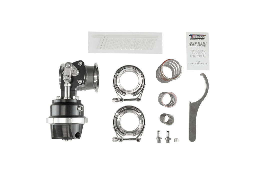 Turbosmart - Compressed Gas (CO2) StraightGate40 – 7PSI Black (Suits CO2 Boost Control)