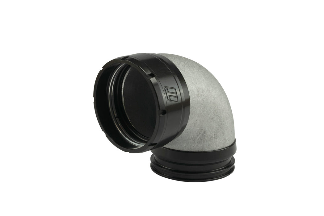 Turbosmart - LockSleeve Turbo Adapter Compressor Outlet 2.50″ to 90 Elbow Vibrant 2.50″