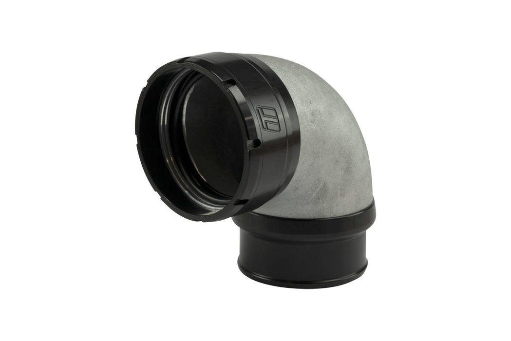Turbosmart - LockSleeve Turbo Adapter Compressor Outlet 2.50″ to 90 Elbow Hose Barb 2.50″