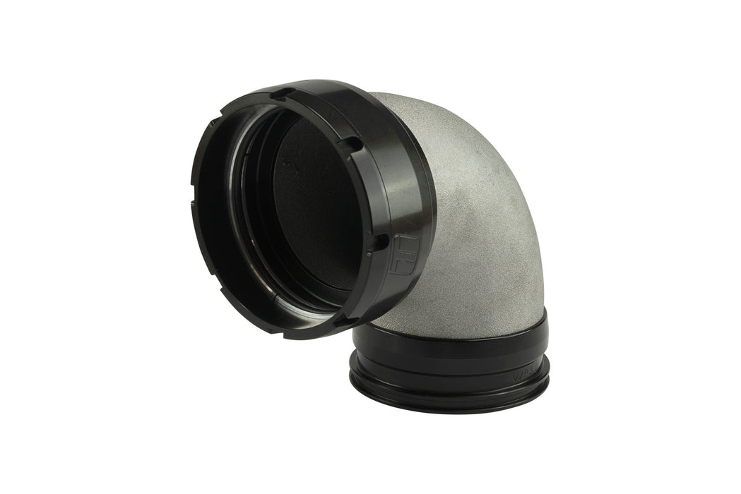 Turbosmart - LockSleeve Turbo Adapter Compressor Outlet 3.00″ to 90 Elbow Vibrant ,Plazmaclamp 3.00″
