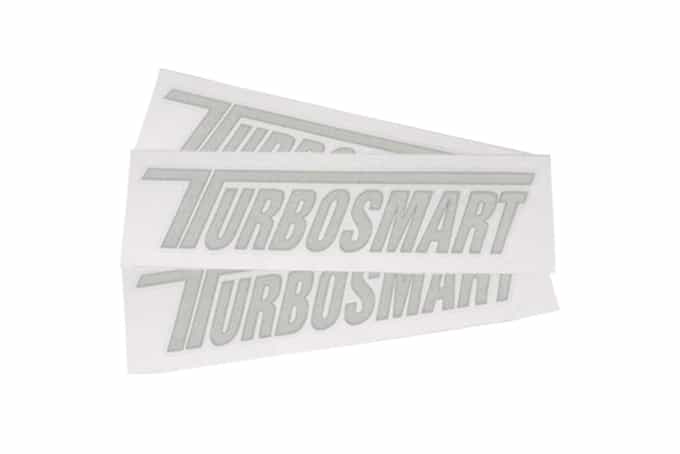 Turbosmart - ملصق سيارة Turbosmart مقاس 600 مم × 130 مم – أبيض