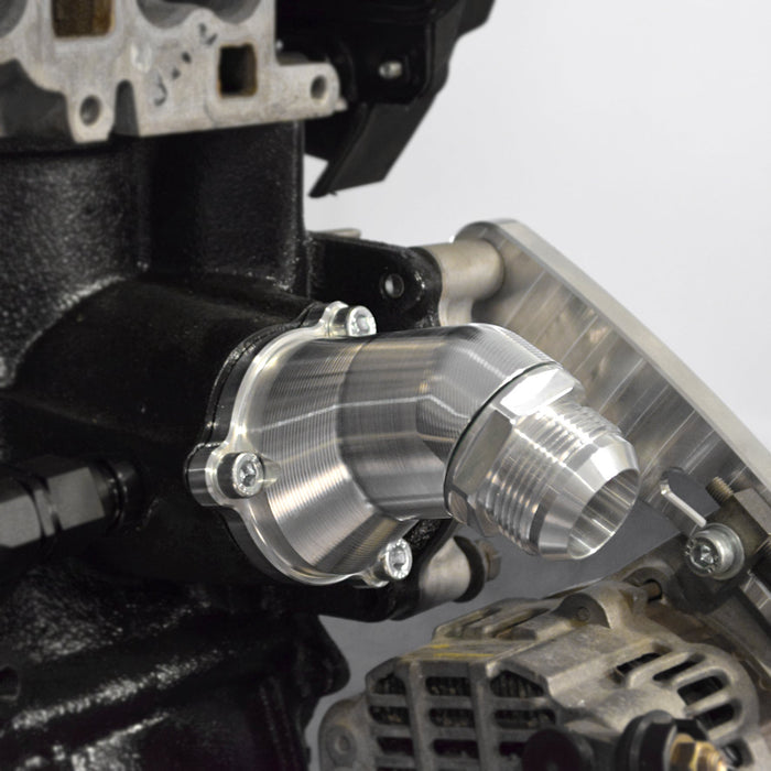 Franklin Performance - Billet Thermostat Outlet Housing for Nissan RB Engines