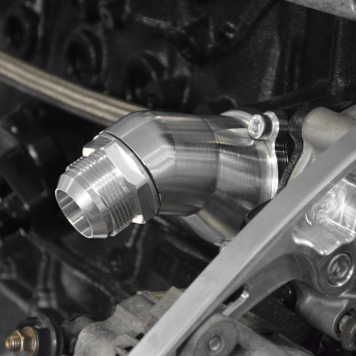 Franklin Performance - Billet Thermostat Outlet Housing for Nissan RB Engines