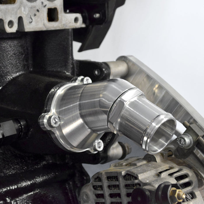 Franklin Performance - Billet Thermostat Outlet Housing for Nissan RB Engines