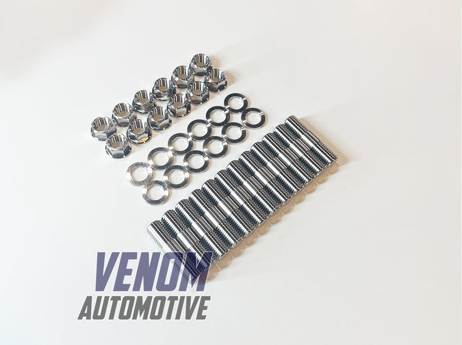 Venom Automotive - Nissan RB26 Titanium Exhaust Stud/Nut/Washer Kit - Goleby's Parts | Goleby's Parts