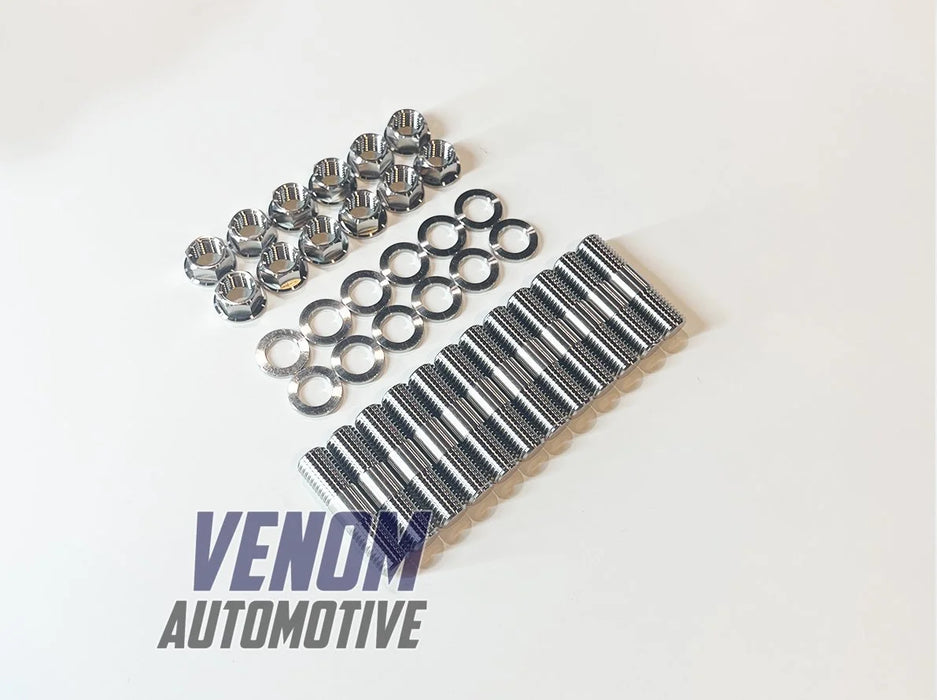 Venom Automotive - Ford Barra Titanium Exhaust Stud/Nut/Washer Kit