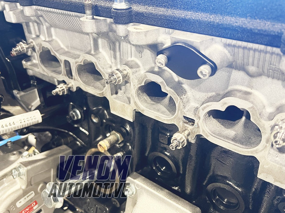 Venom Automotive - トヨタ 1JZ-GTE チタン インテーク マニホールド スタッド、ナット &amp; ワッシャー キット