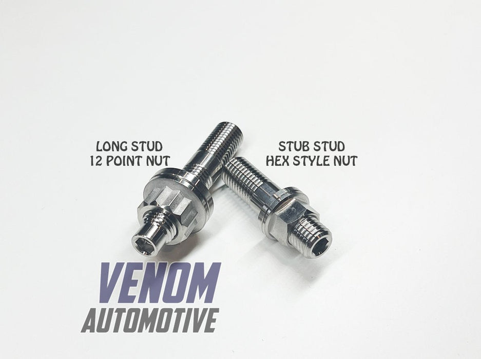Venom Automotive - Toyota 2JZ-GTE & 2JZ-GE Titanium Exhaust Stud, Nut & Washer Kit - Goleby's Parts | Goleby's Parts