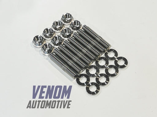 Venom Automotive - Nissan SR20 Titanium Exhaust Stud/Nut/Washer Kit - Goleby's Parts | Goleby's Parts