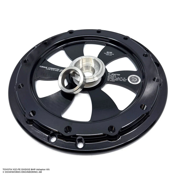 Toyota 1GZ-FE V12 to Dodge 8HP 70/75/90/95 Adapter Kit