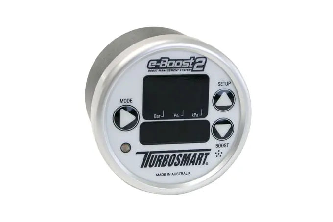 Turbosmart eBoost2 60mm White Silver Turbosmart