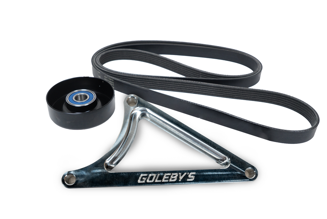 Goleby's Parts - 1JZ/2JZ Billet Air Conditioning Delete Bracket Kit