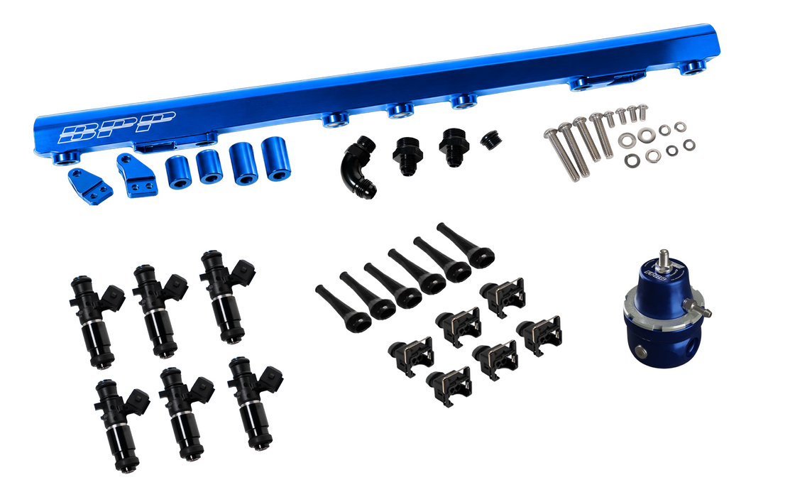 BPP Fuel Rail Kit & Bosch 980cc-1150cc Injectors to suit RB25 Neo