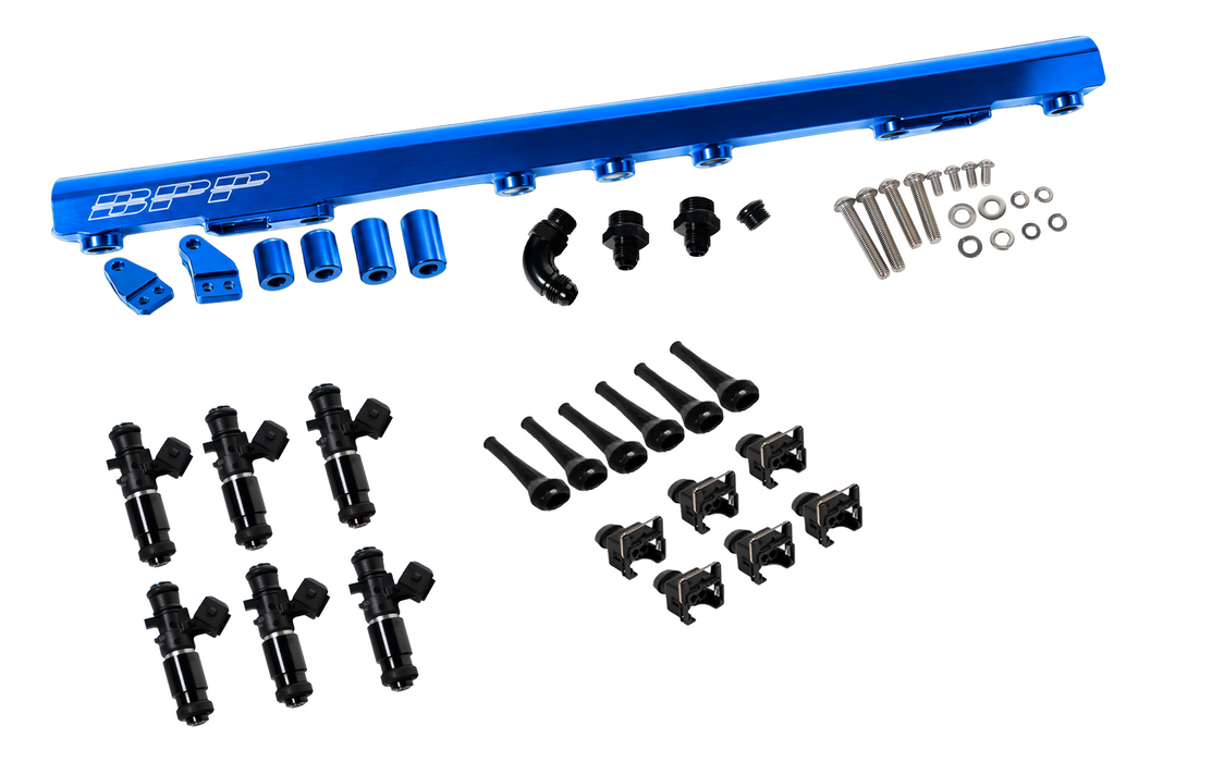 BPP Fuel Rail Kit & Bosch 980cc-1150cc Injectors to suit RB25 Neo