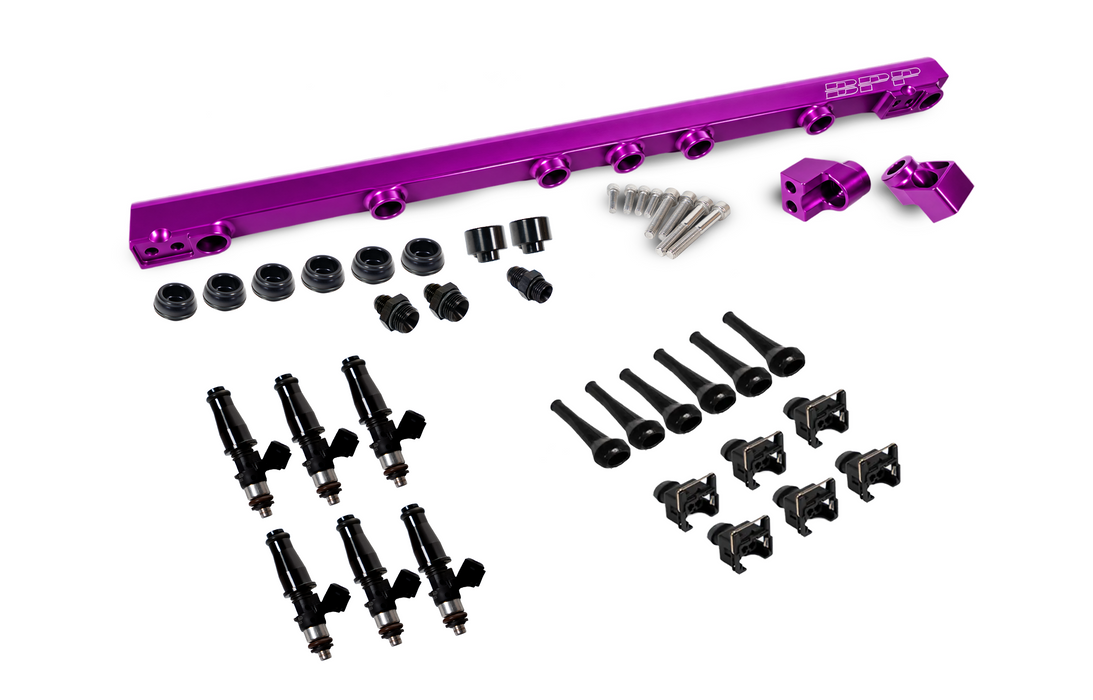 BPP Fuel Rail & Bosch 1650cc Injectors to suit 1JZGTE VVTi
