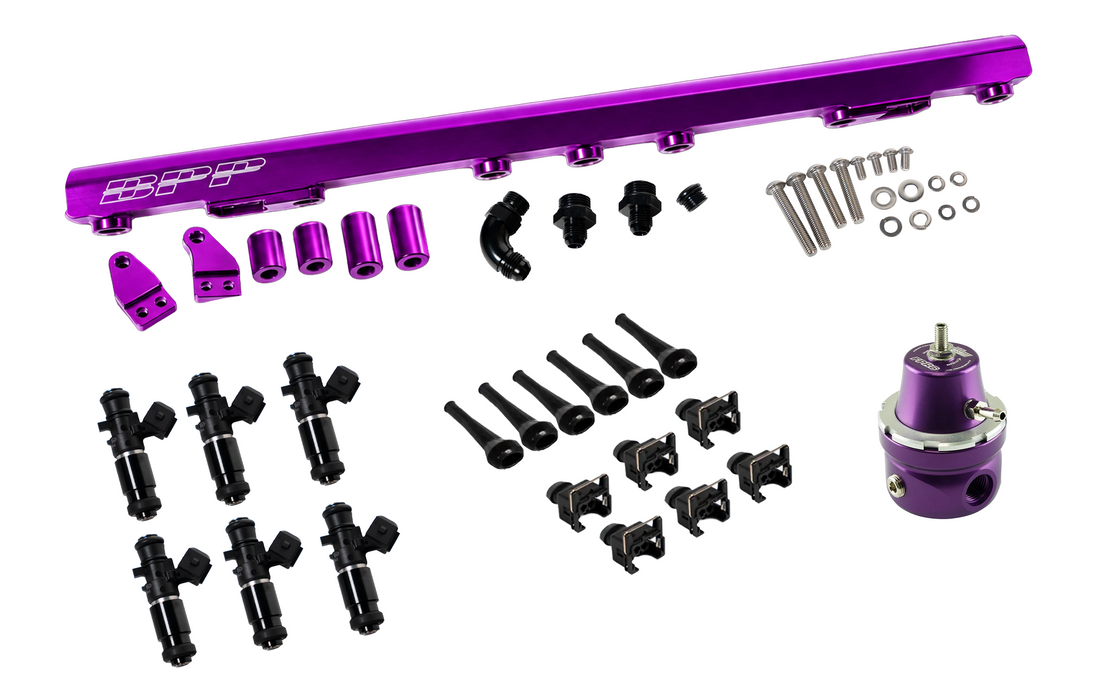 BPP Fuel Rail Kit & Bosch 980cc-1150cc Injectors to suit RB25 Neo