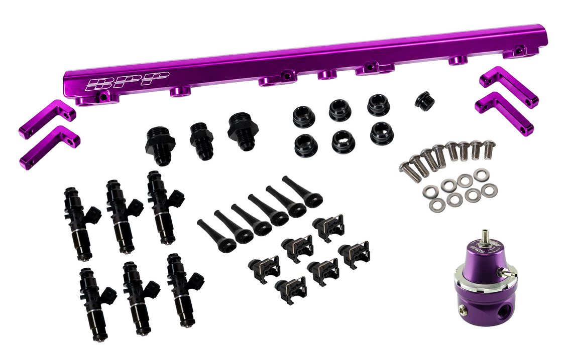 BPP Fuel Rail Kit & Bosch 980cc-1150cc Injectors to suit RB30
