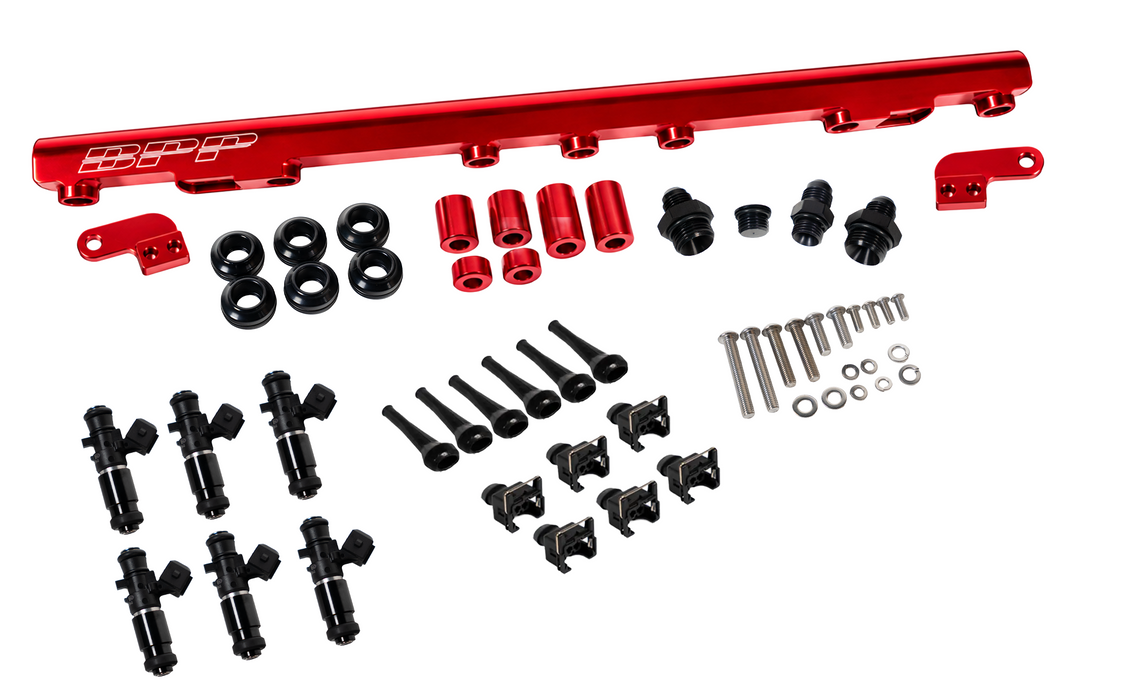 BPP Fuel Rail Kit & Bosch 980cc-1150cc Injectors to suit RB25 R33 (Non-Neo)