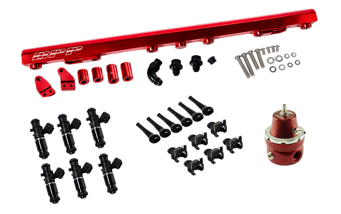 BPP Fuel Rail Kit & Bosch 980cc-1150cc Injectors to suit RB25 Neo