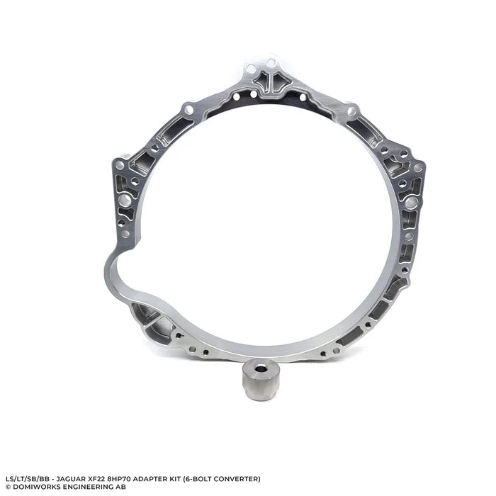 Domiworks Chevy LS/LT/SB/BB to Jaguar XF 2.2 8HP Adapter kit