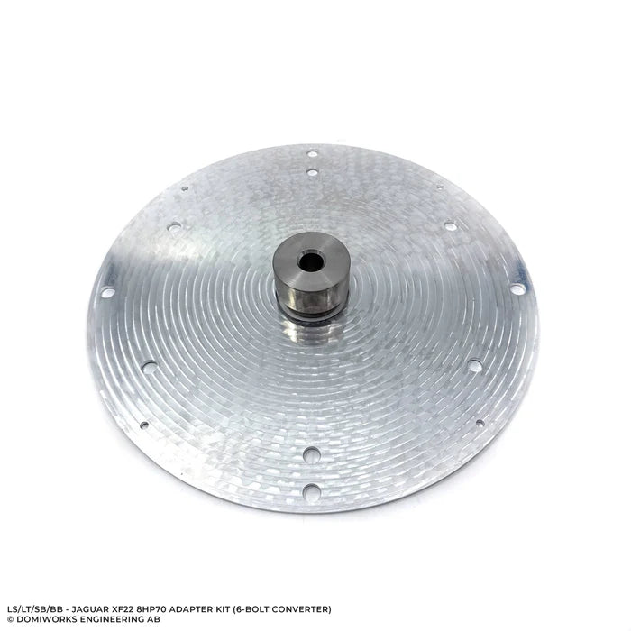 Domiworks Chevy LS/LT/SB/BB to Jaguar XF 2.2 8HP Adapter kit