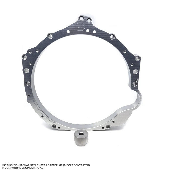 Domiworks Chevy LS/LT/SB/BB to Jaguar XF 2.2 8HP Adapter kit