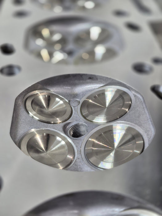 Atomic Stainless Steel Intake Valve – Ford Barra DOHC | +0.5mm Oversize | 35.5mm Head | Multi-Groove | 214-N Stainless