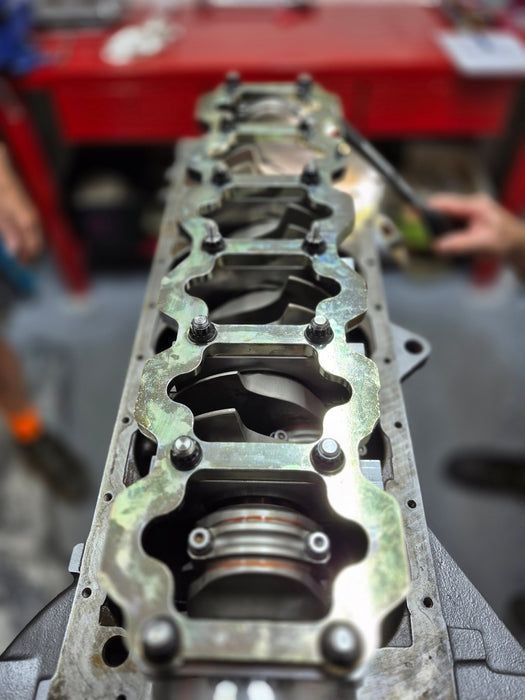 Atomic - Billet Main Cap Girdle – Ford Barra 6-Cyl | 10mm or 16mm | DOHC & SOHC