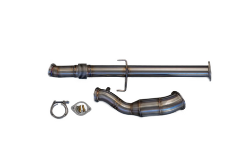 GRP Fabrication - GR Yaris Stainless Dump Pipe Including Mid Pipe | Goleby's Parts