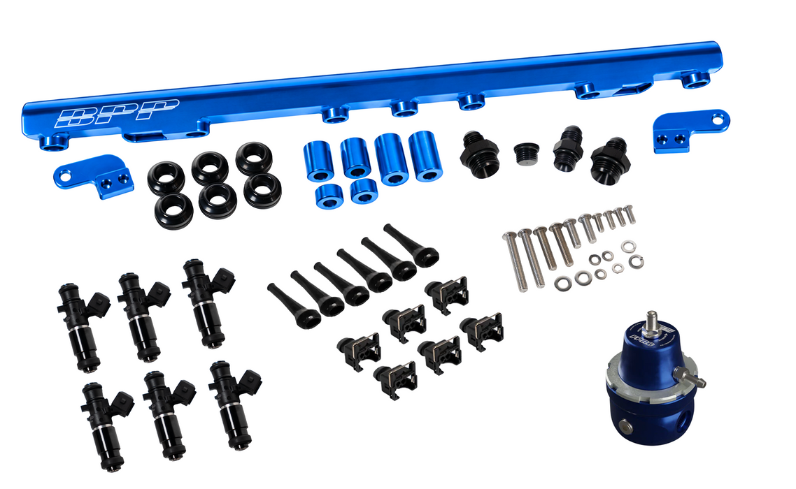 BPP Fuel Rail Kit & Bosch 980cc-1150cc Injectors to suit RB25 R33 (Non-Neo)