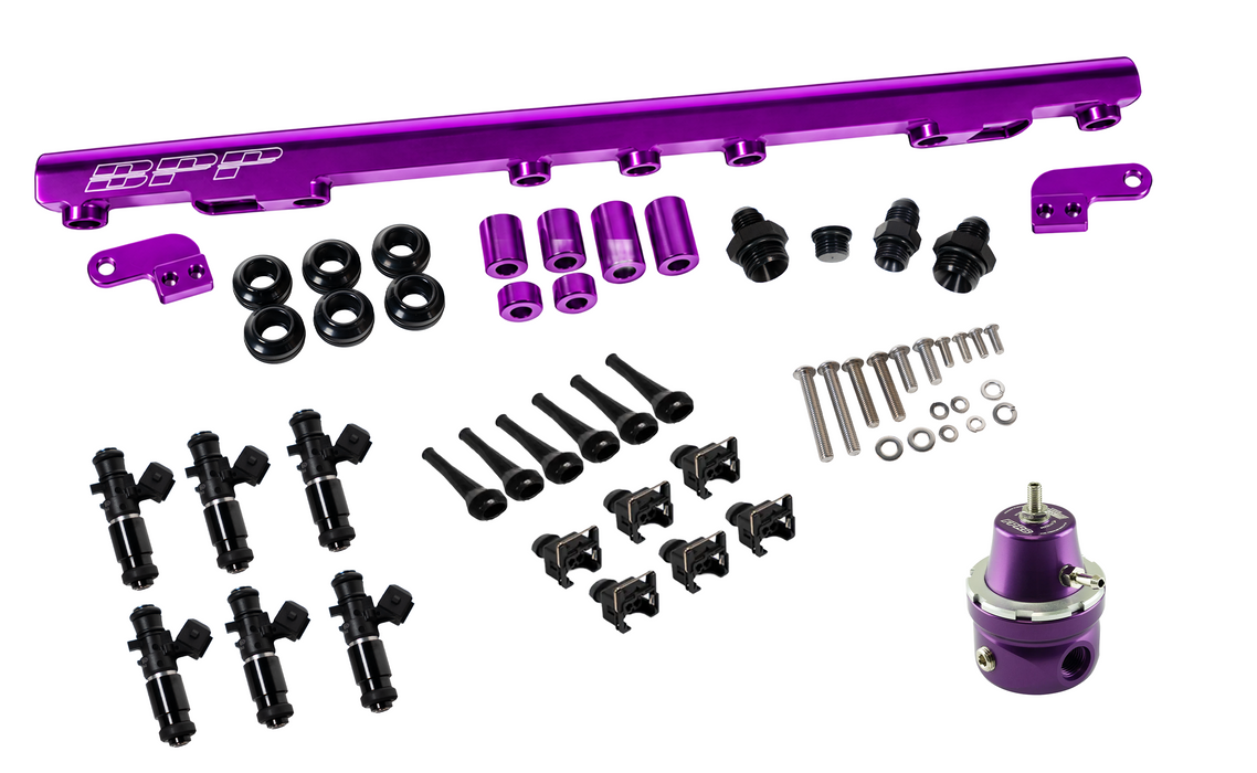 BPP Fuel Rail Kit & Bosch 980cc-1150cc Injectors to suit RB25 R33 (Non-Neo)