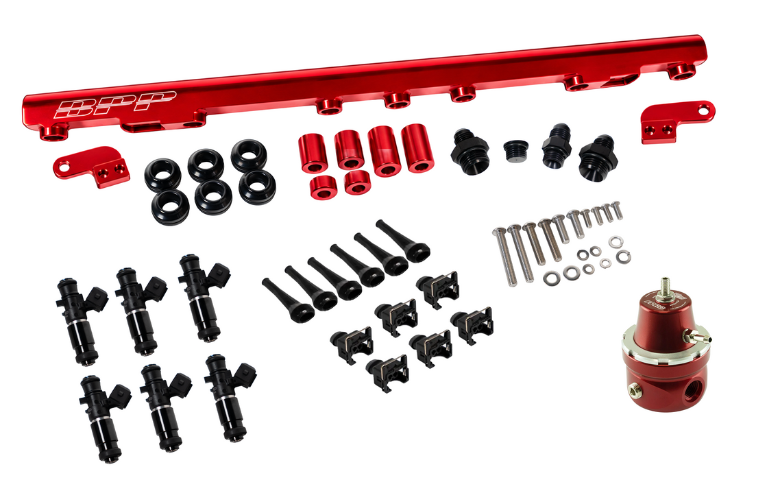 BPP Fuel Rail Kit & Bosch 980cc-1150cc Injectors to suit RB25 R33 (Non-Neo)