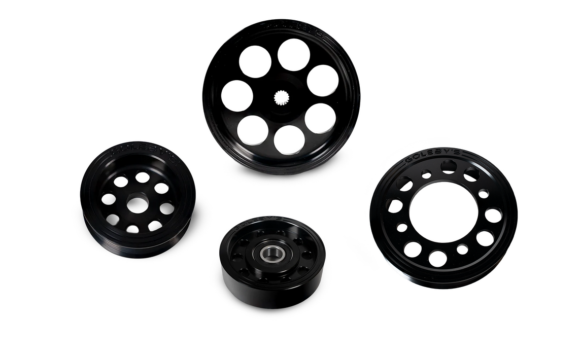 Goleby's Parts - 1JZ/2JZ 4 Piece Premium Billet Pulley Kit