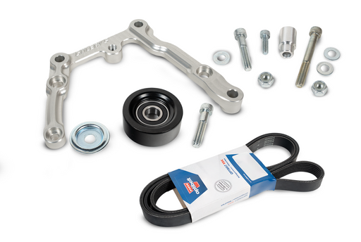 Goleby's Parts - 1JZ/2JZ Billet Alternator Relocation Retaining P/S Kit (No A/C)