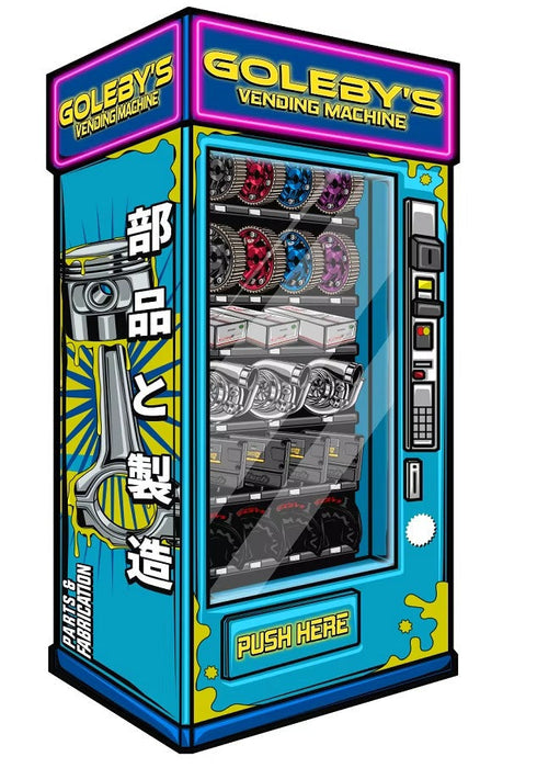 Goleby's Parts - Vending Machine Slap Sticker