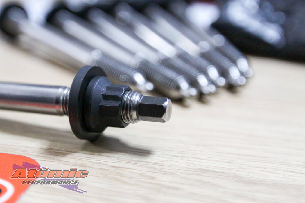 Atomic Barra Tool Steel Headstuds with OS Washers