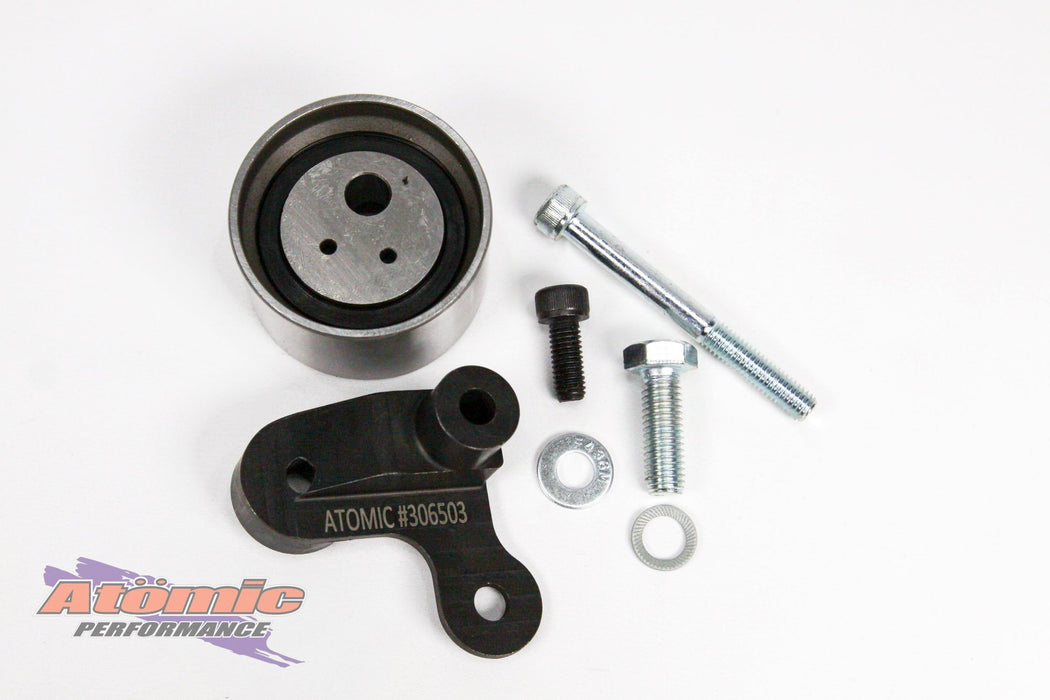 Atomic Barra Billet Aircon Compressor Delete Kit – Ford 4.0L DOHC | Lightweight CNC Alloy