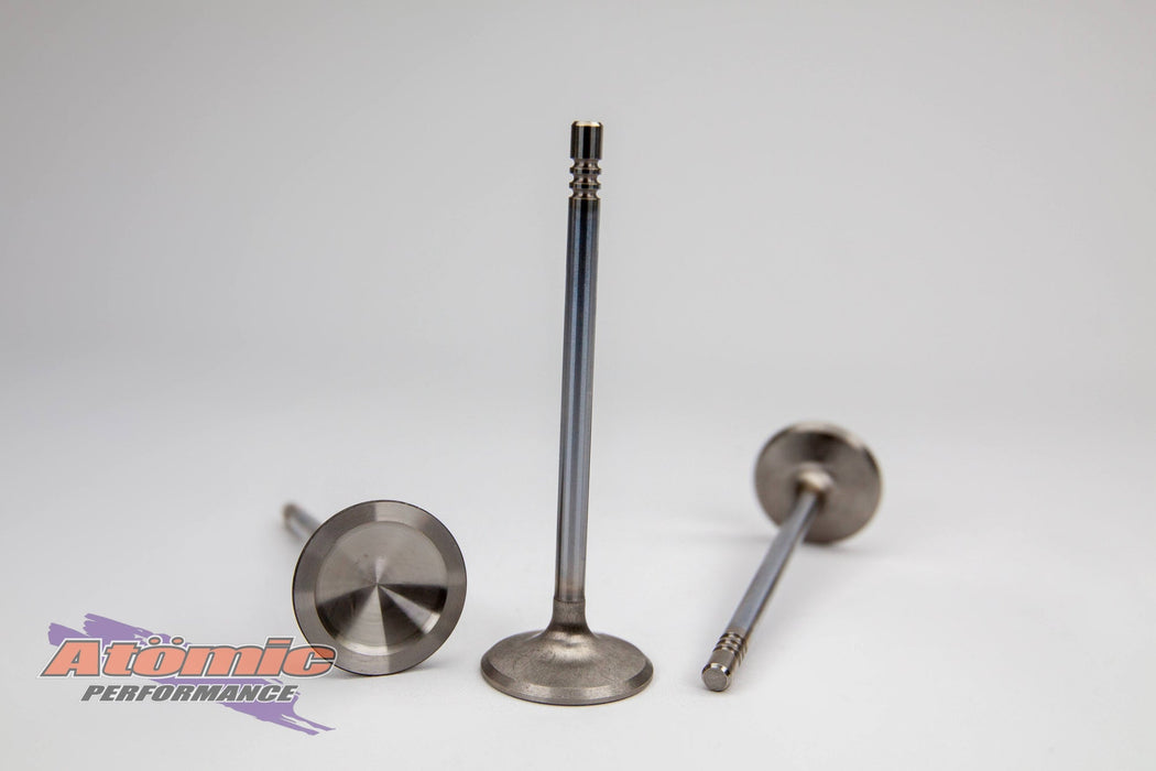 Atomic Stainless Steel Intake Valve – Ford Barra DOHC | +0.5mm Oversize | 35.5mm Head | Multi-Groove | 214-N Stainless