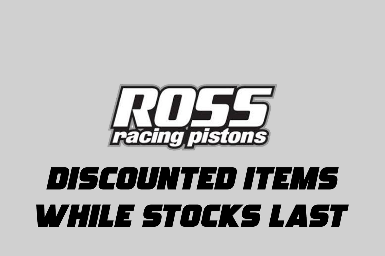 Ross Racing | Goleby's Parts