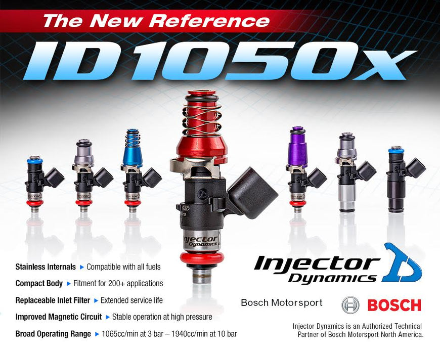 Injector Dynamics XDS Fuel Injectors Subaru 1050 / 1300 / 1750 / 2600cc