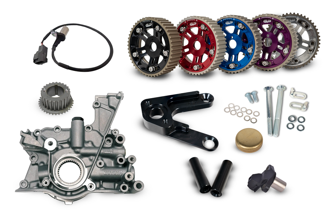 Goleby's Parts - 2JZGE Non VVTi Distributor Delete & Trigger Kit inc Cam Gears